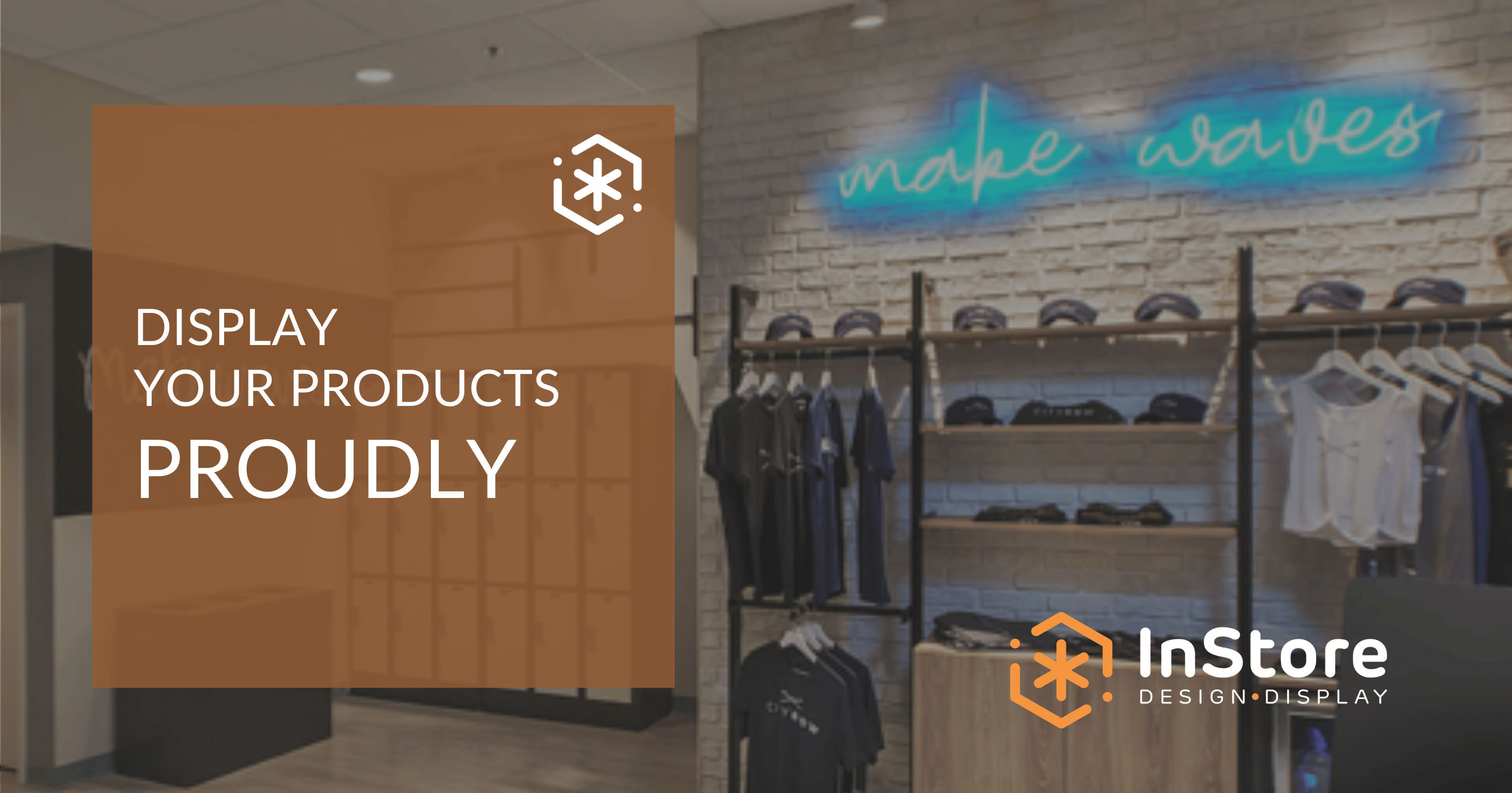 Buy Freestanding name shop furniture garment display with Custom Designs 